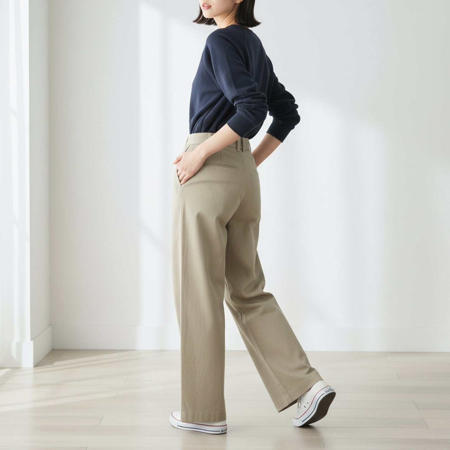 25AW TICCA トラウザーズチノパンツ TBEA-151