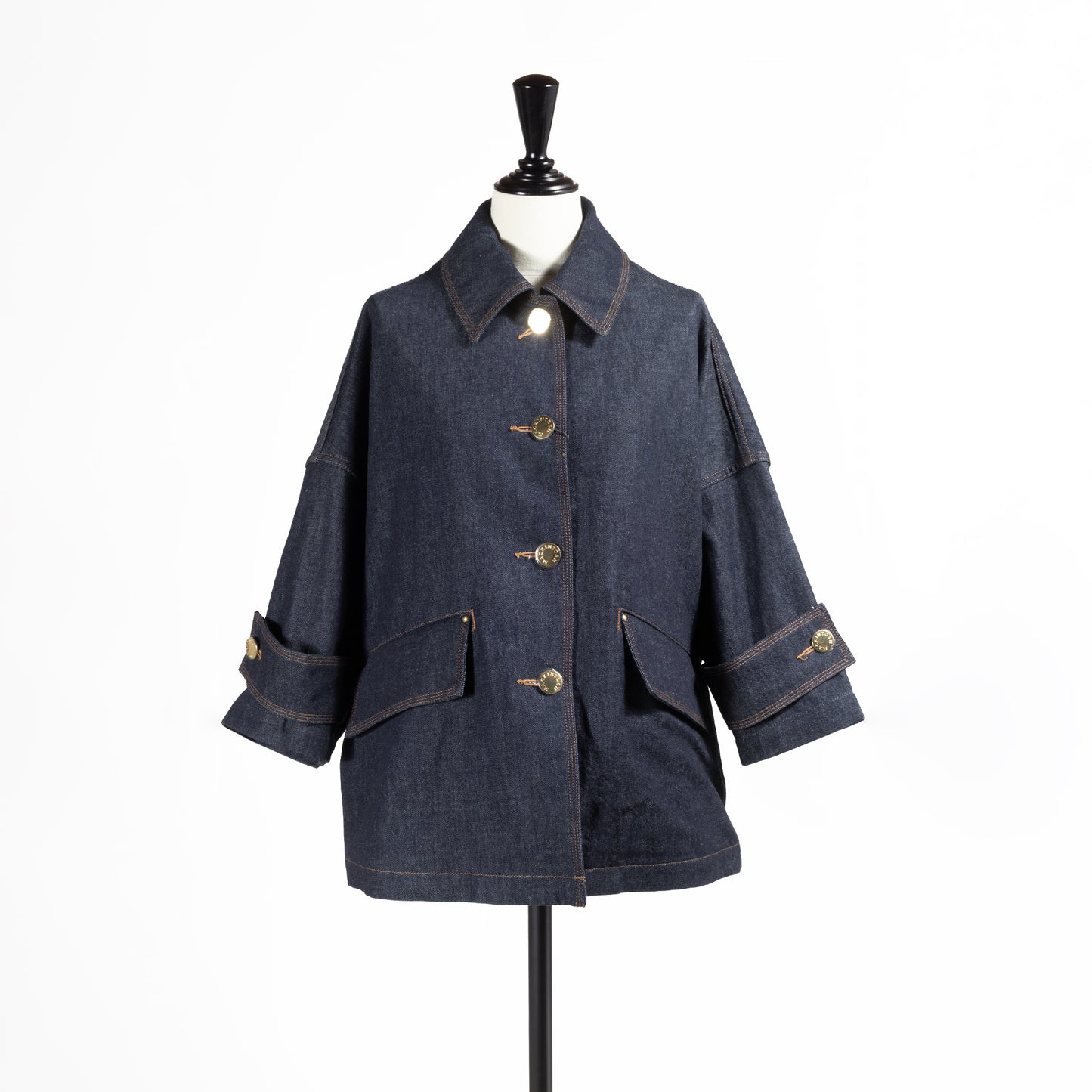 26SS MACKINTOSH HUMBIE デニムジャケット メタルボタン INDIGO OW L261ND1003BGALT