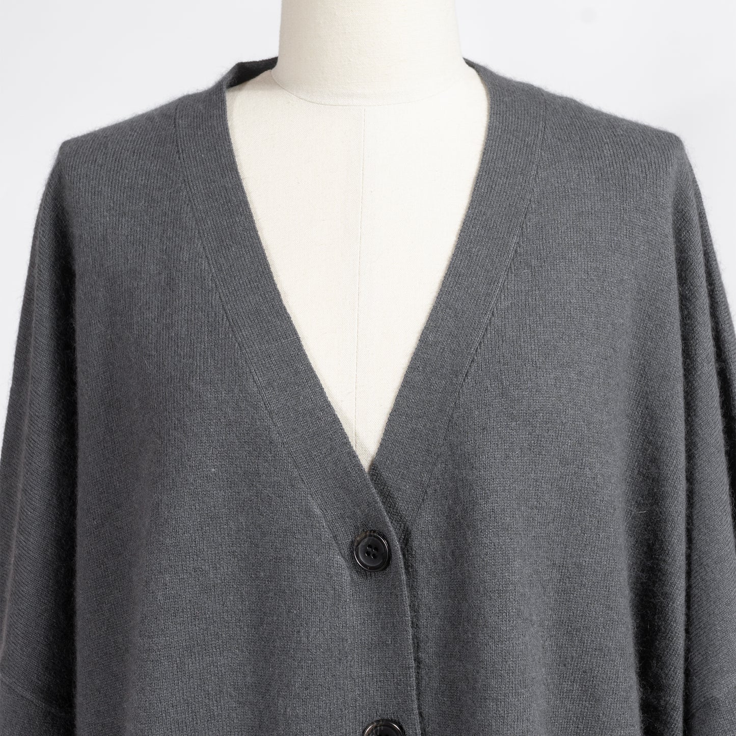 25AW mizuiro ind ハイゲージVネックカーディガン 4-220100