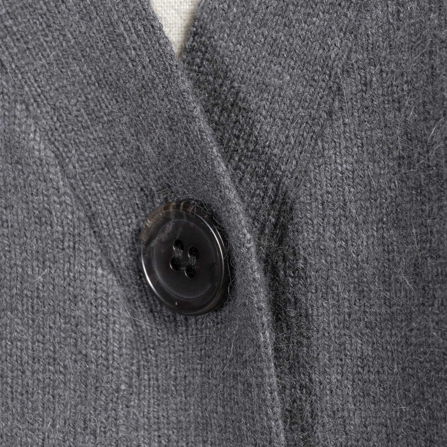 25AW mizuiro ind ハイゲージVネックカーディガン 4-220100