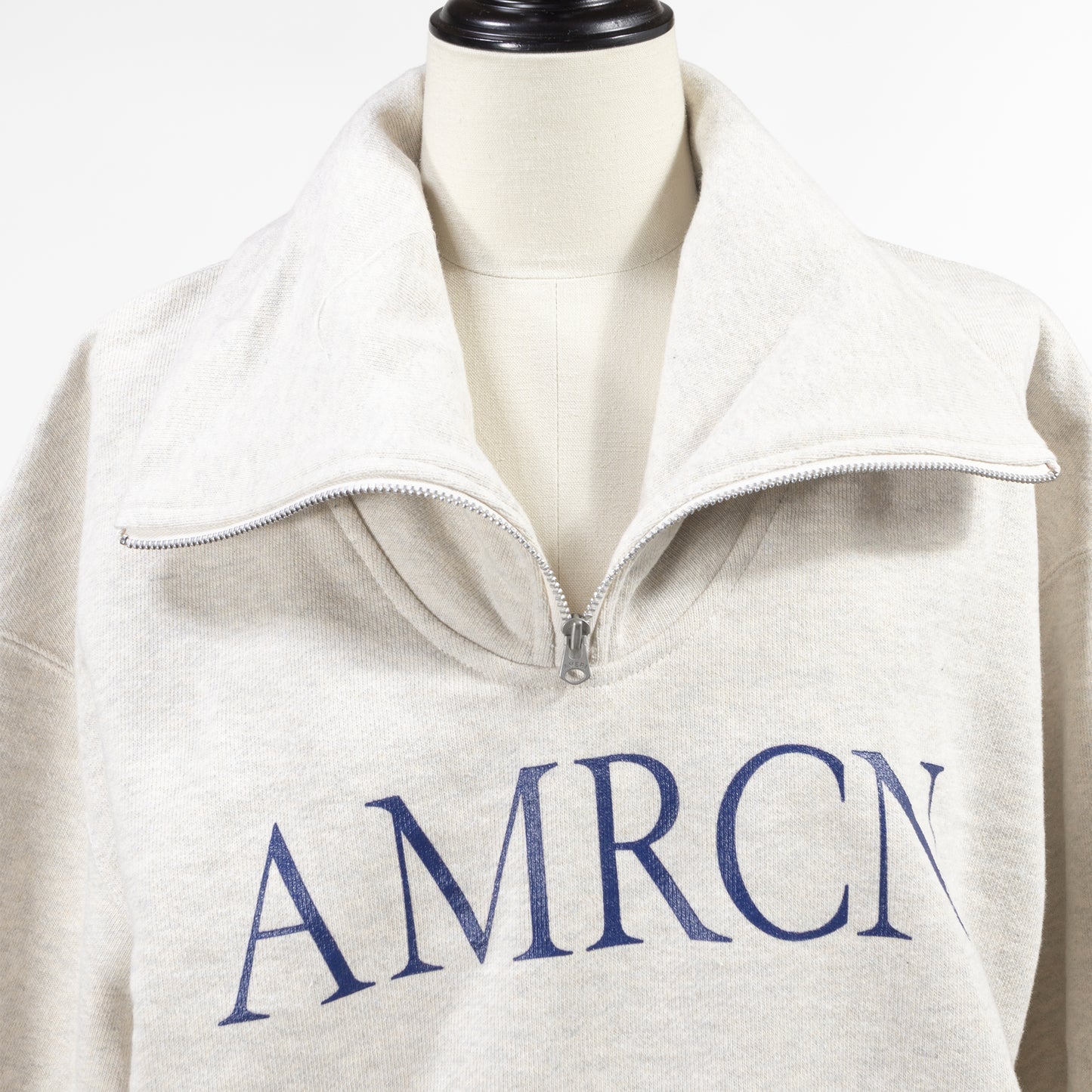 26SS AMERICANA クロップドハーフジップスウェット BRF801A/1