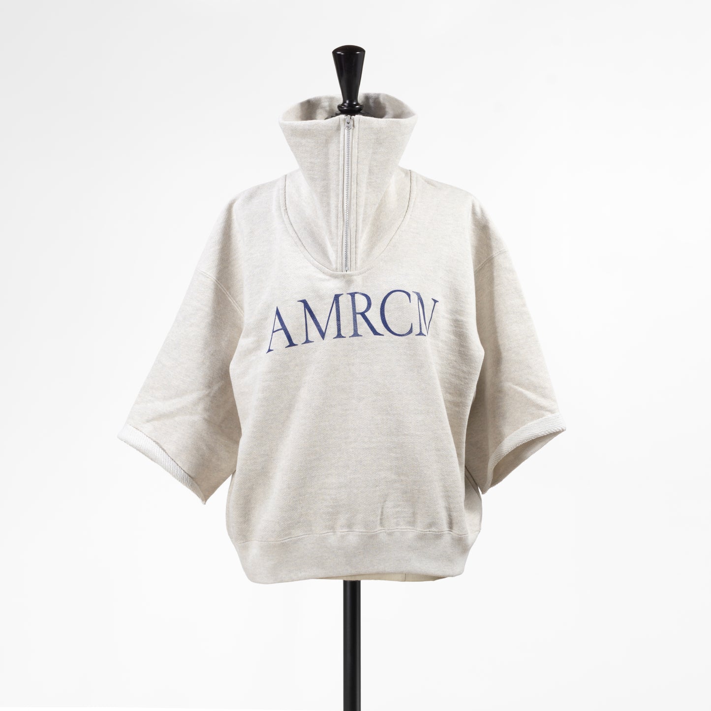 26SS AMERICANA クロップドハーフジップスウェット BRF801A/1