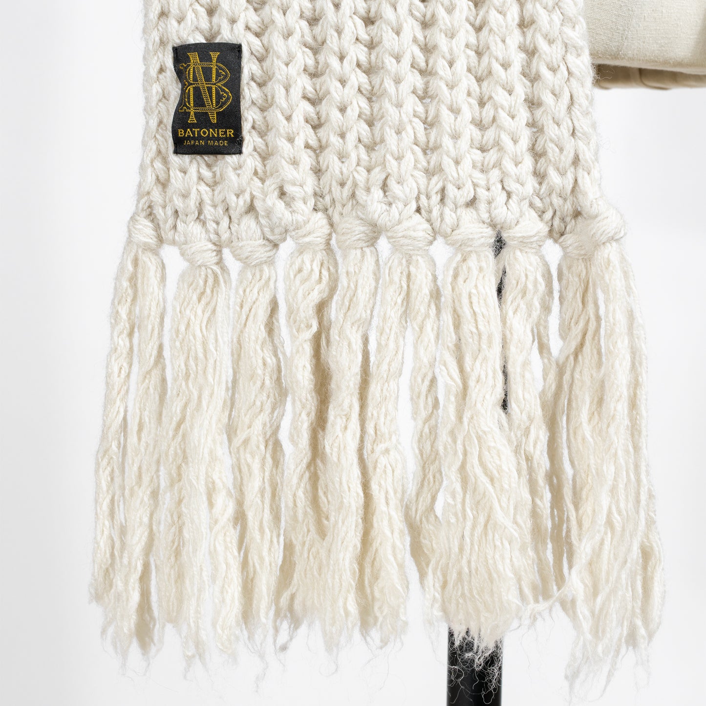 25AW BATONER フリンジマフラー ショート BN-25FI-007