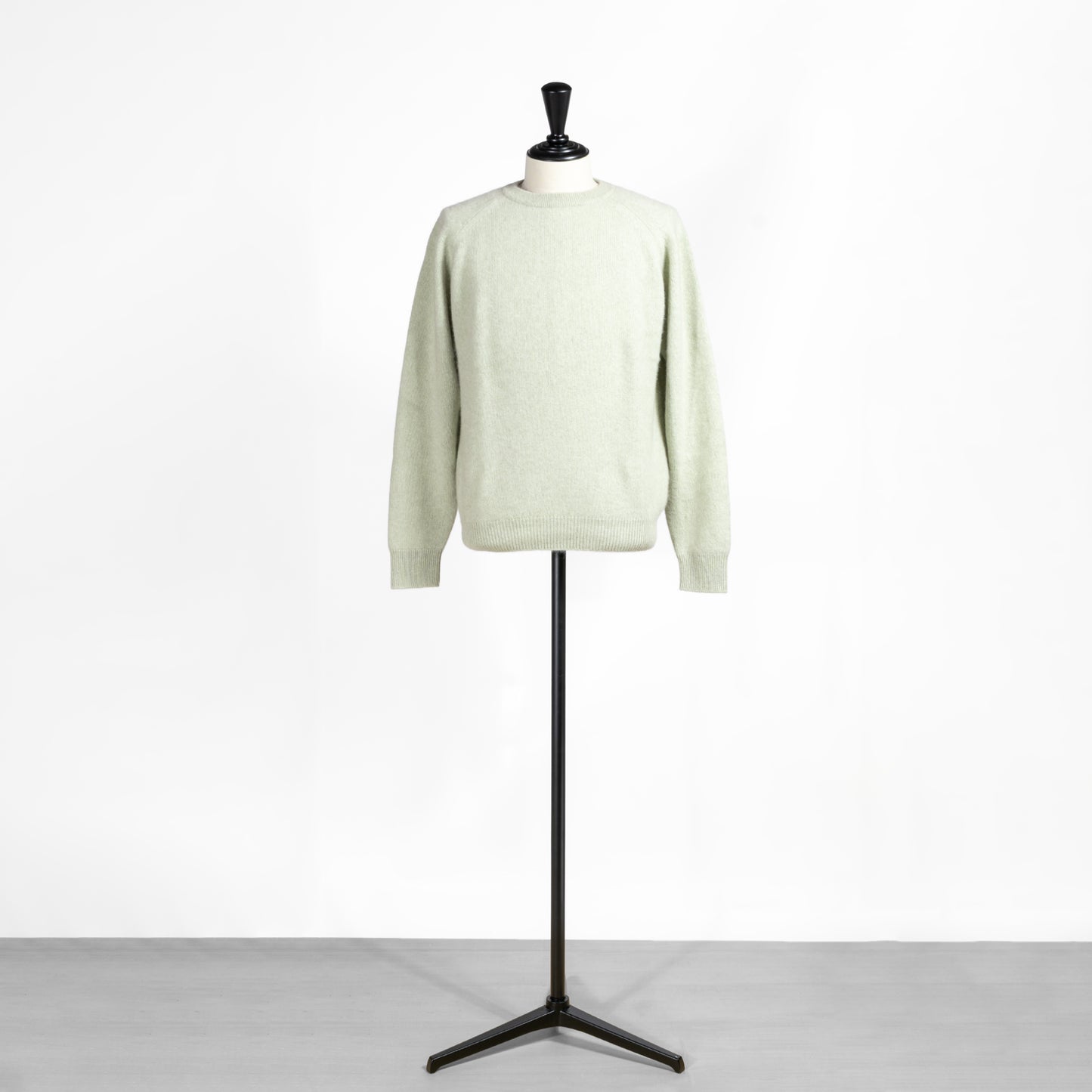 25AW BATONER カシミヤフォックス天竺ラグランクルーネック BN-25FM-056