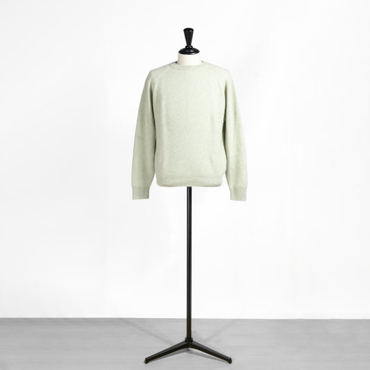 25AW BATONER カシミヤフォックス天竺ラグランクルーネック BN-25FM-056