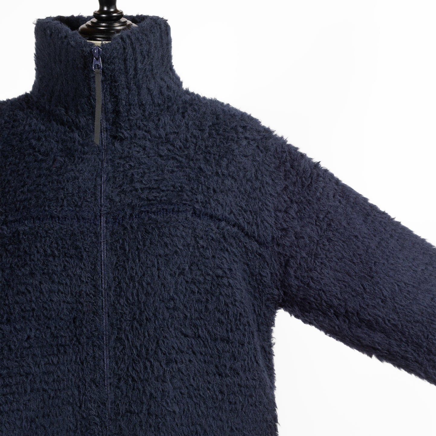 25AW BATONER シェットランドボア ジップアップブルゾン BN-25FM-076