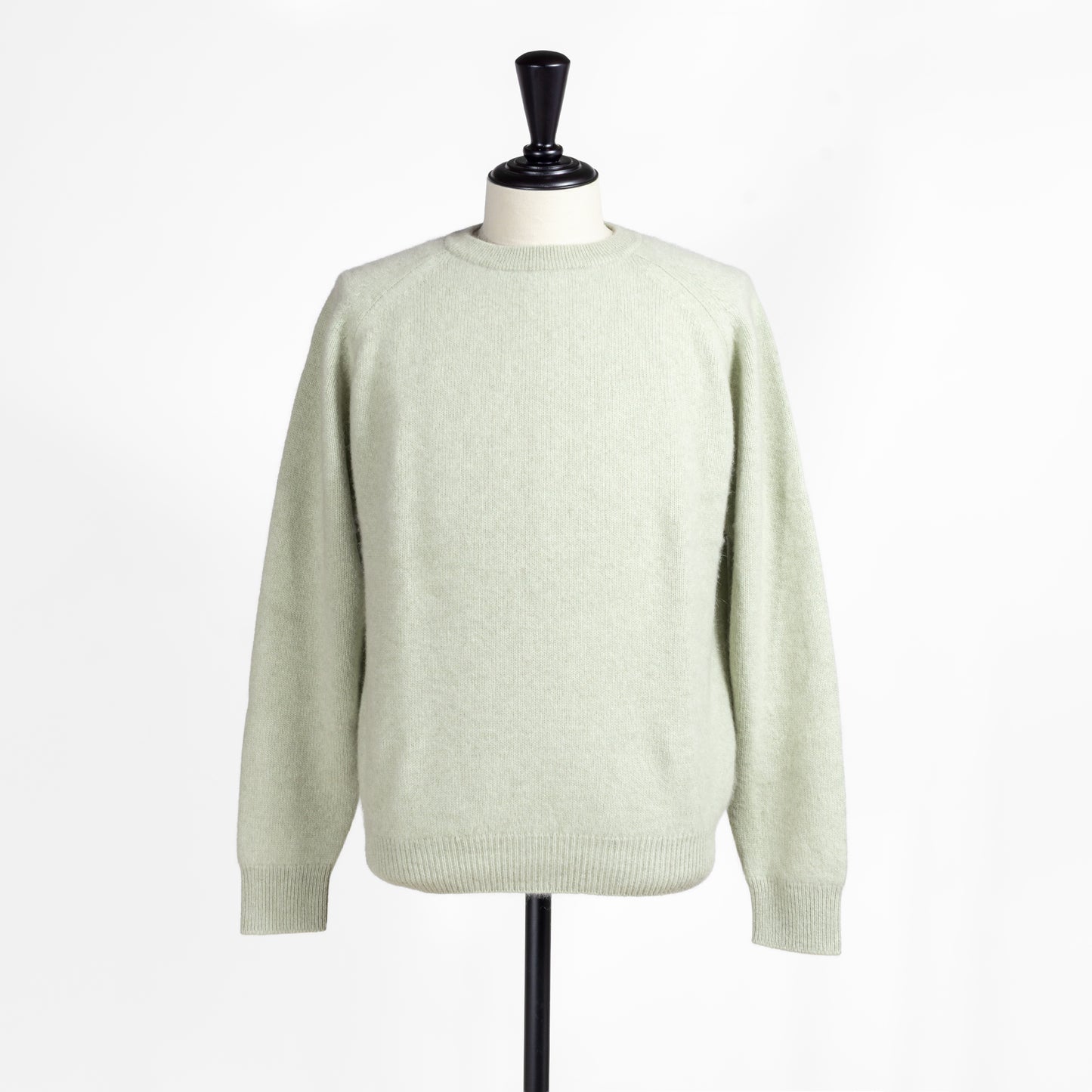 25AW BATONER カシミヤフォックス天竺ラグランクルーネック BN-25FM-056