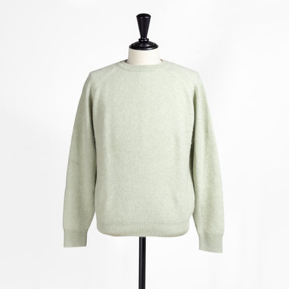 25AW BATONER カシミヤフォックス天竺ラグランクルーネック BN-25FM-056