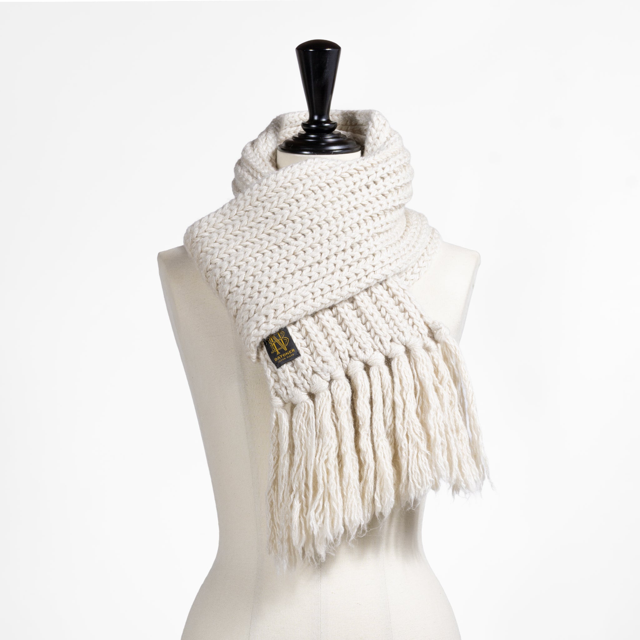 ONTADE公式｜BATONER バトナー フリンジマフラー ショートの通販