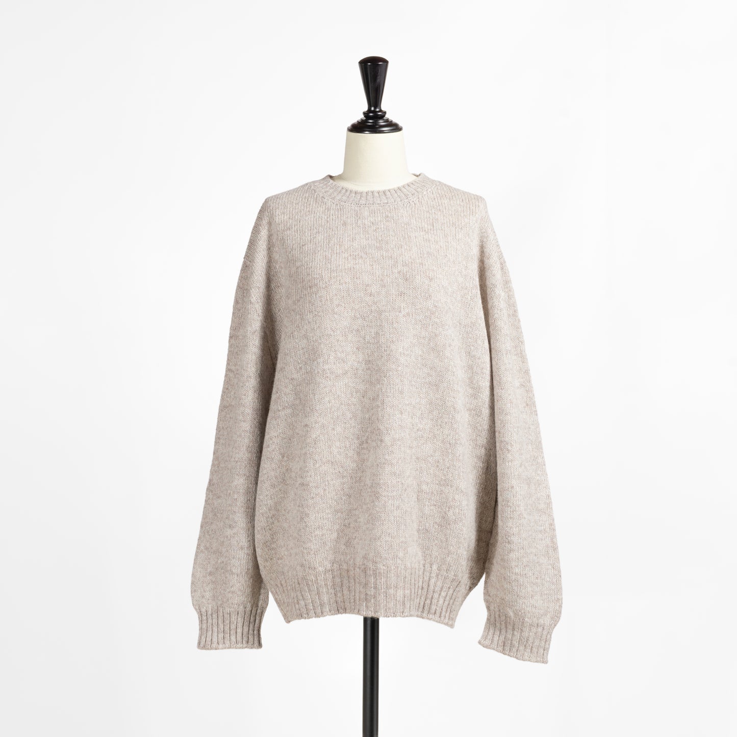 25AW LAGOMORO シェットランドクルーネックセーター