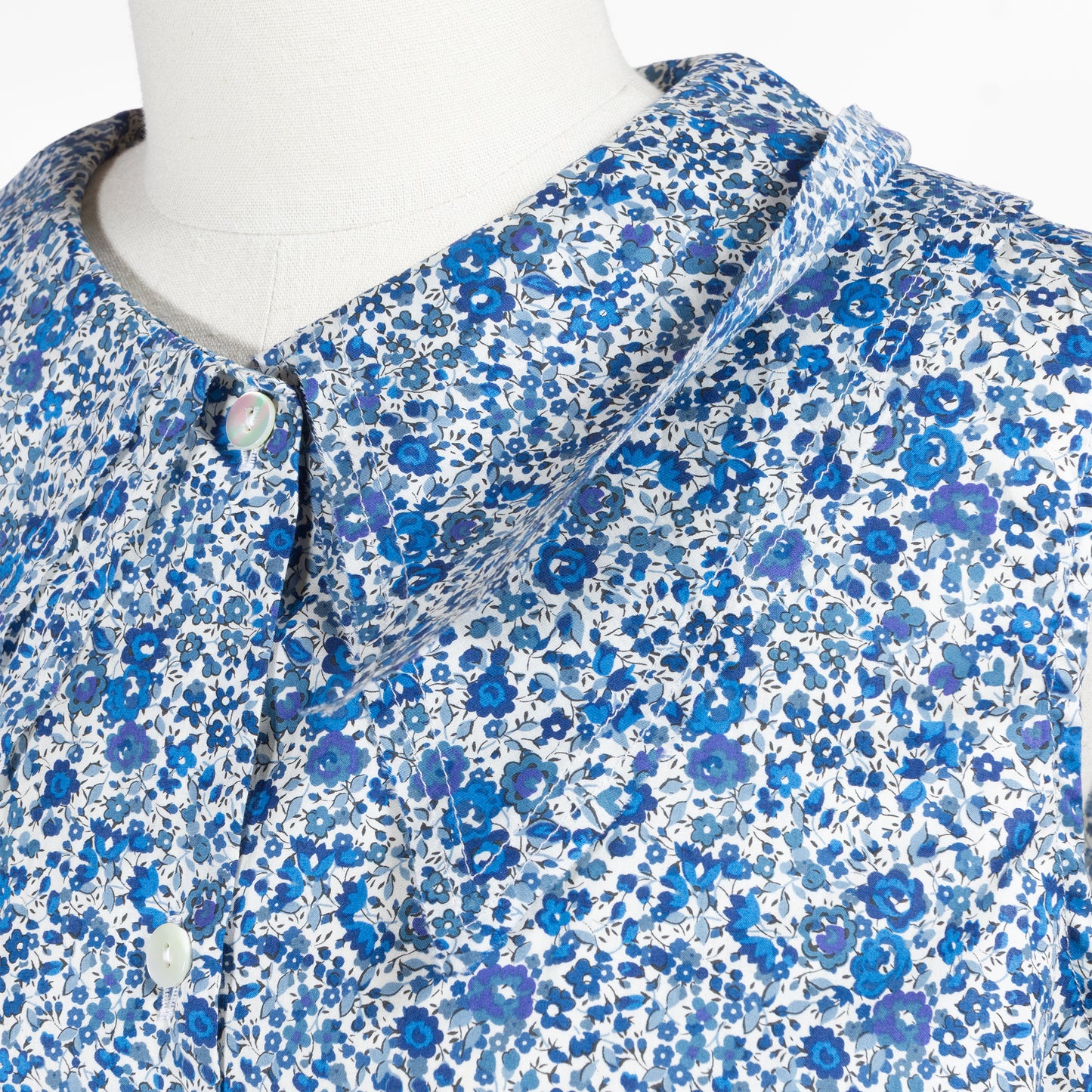 26SS SARAHWEAR リバティプリント ノースリーブブラウス C53107