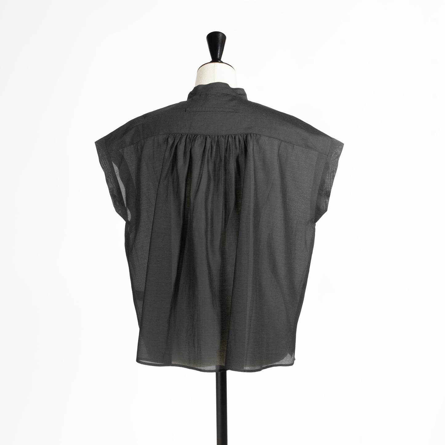 26SS TICCA コットンシルク フレンチシャツブラウス TBFS-111