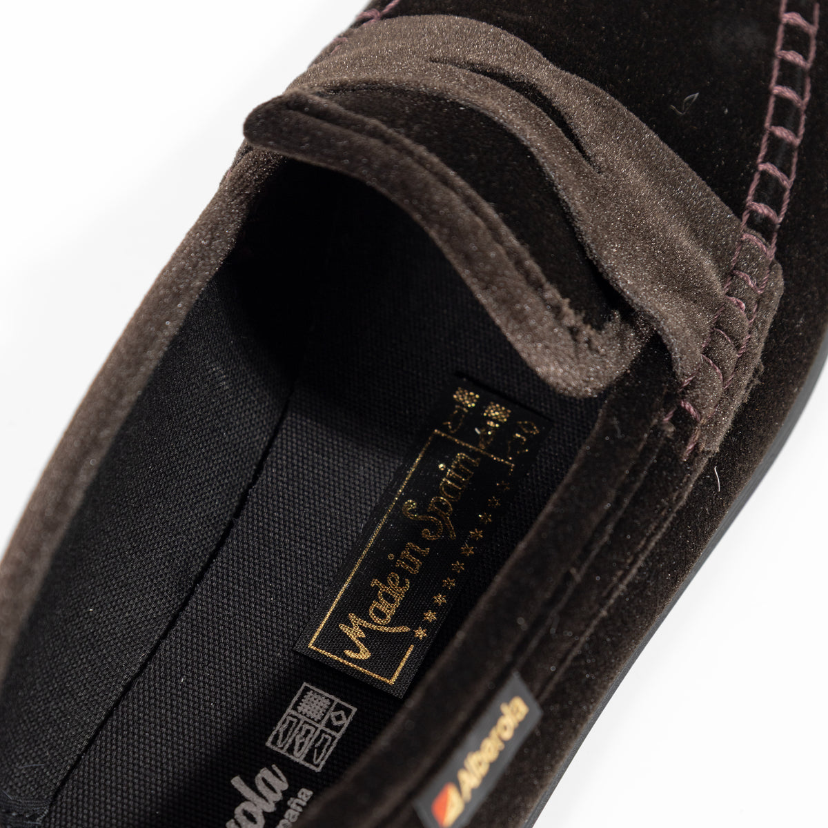 26AW Alberola スエードコインローファー P209GM