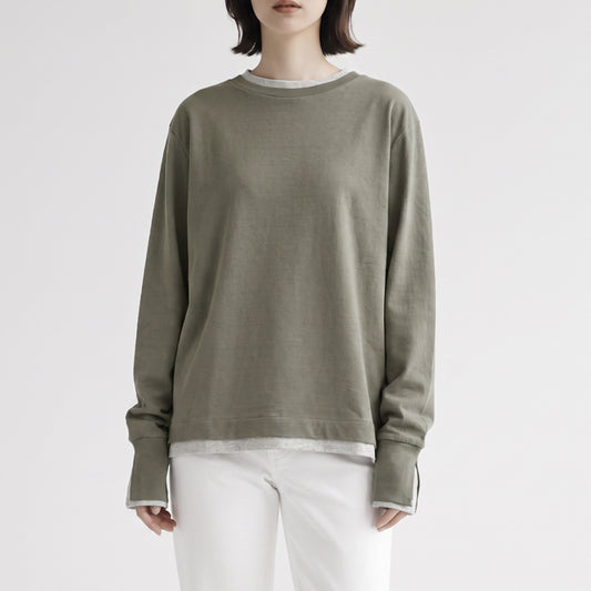 26AW AMERICANA ロングスリーブレイヤードTシャツ BRF-831A