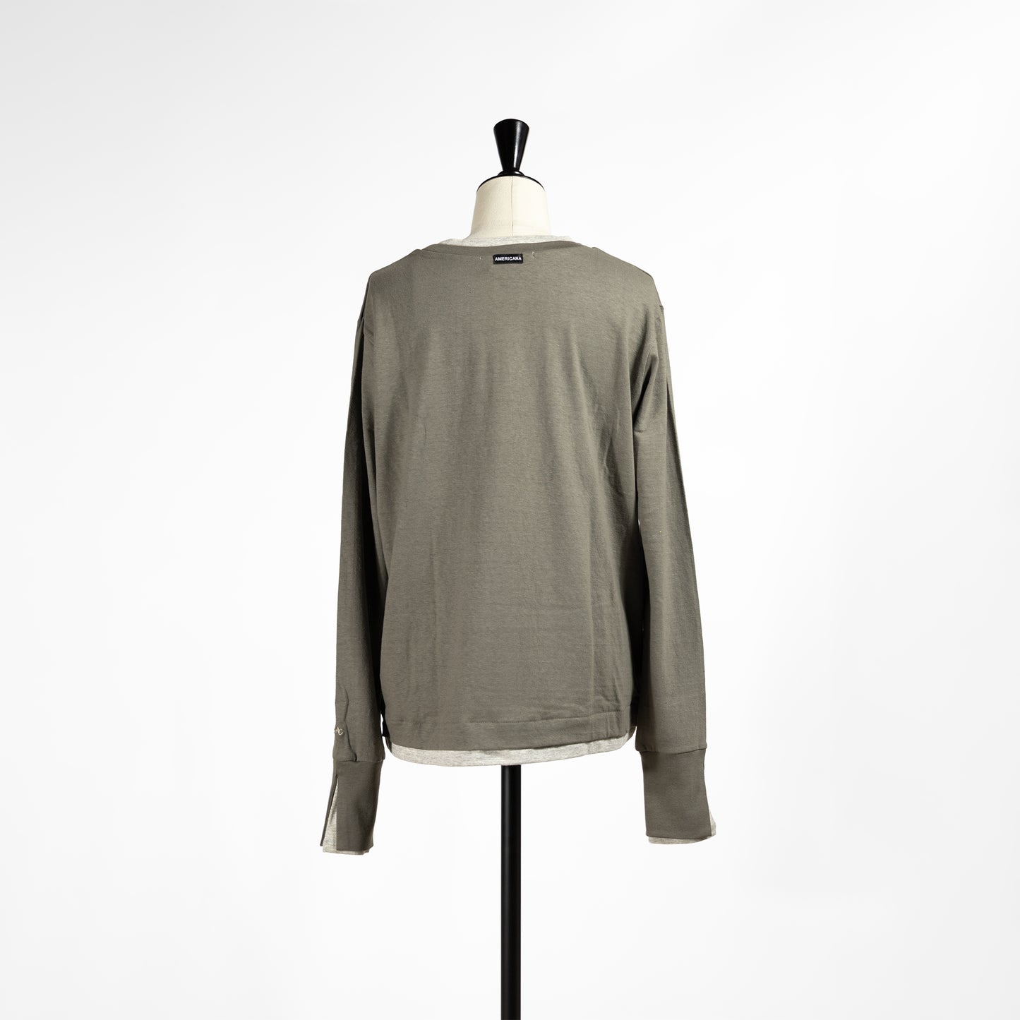 26AW AMERICANA ロングスリーブレイヤードTシャツ BRF-831A