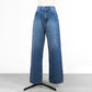 24AW ADN Paris LARS WIDE LEG JEANS STONE BLUE