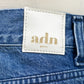 24AW ADN Paris LARS WIDE LEG JEANS STONE BLUE