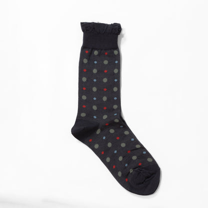 24AW Agitations Diary 3 COLOR DOT SOCKS