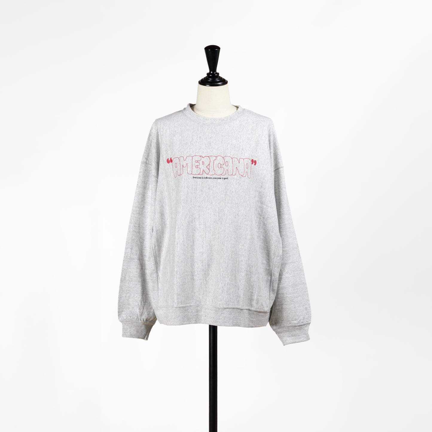 26AW AMERICANA リバースウィーブ ロゴプリント ロングスリーブTシャツ BRF-844A