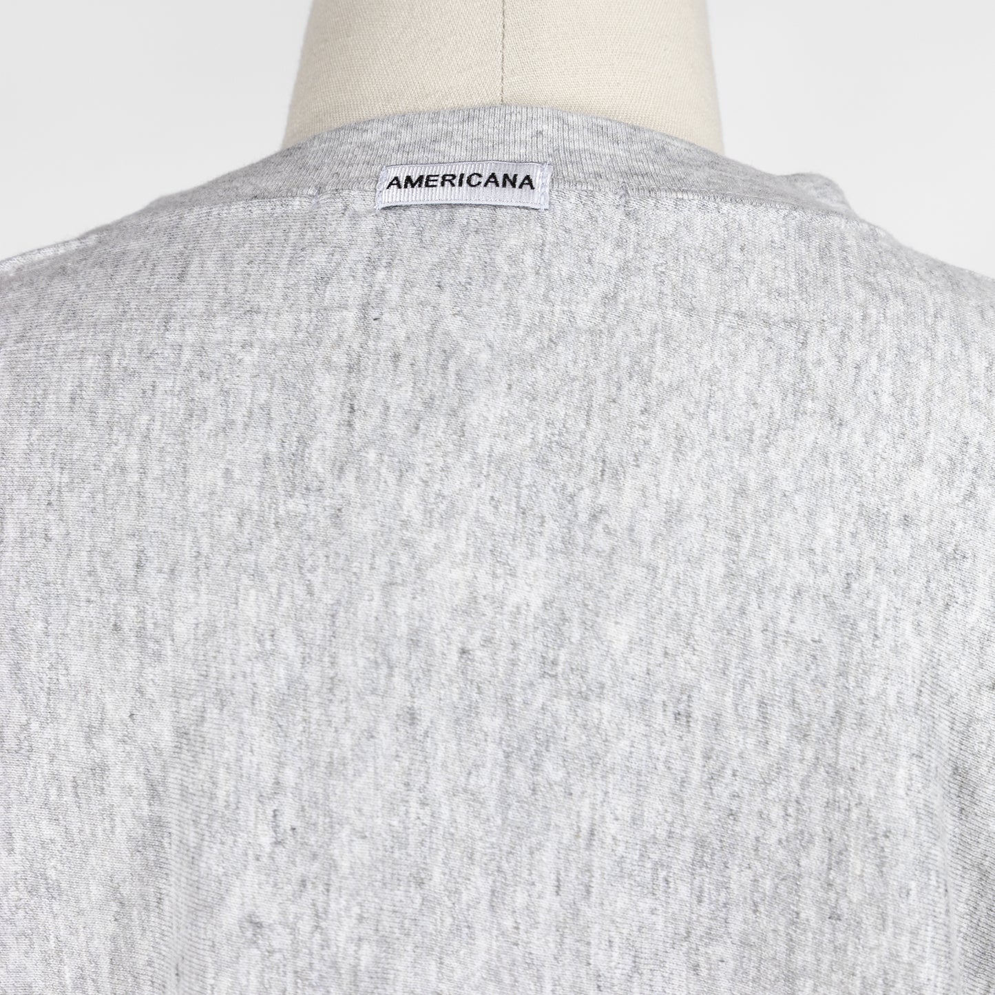 26AW AMERICANA リバースウィーブ ロゴプリント ロングスリーブTシャツ BRF-844A
