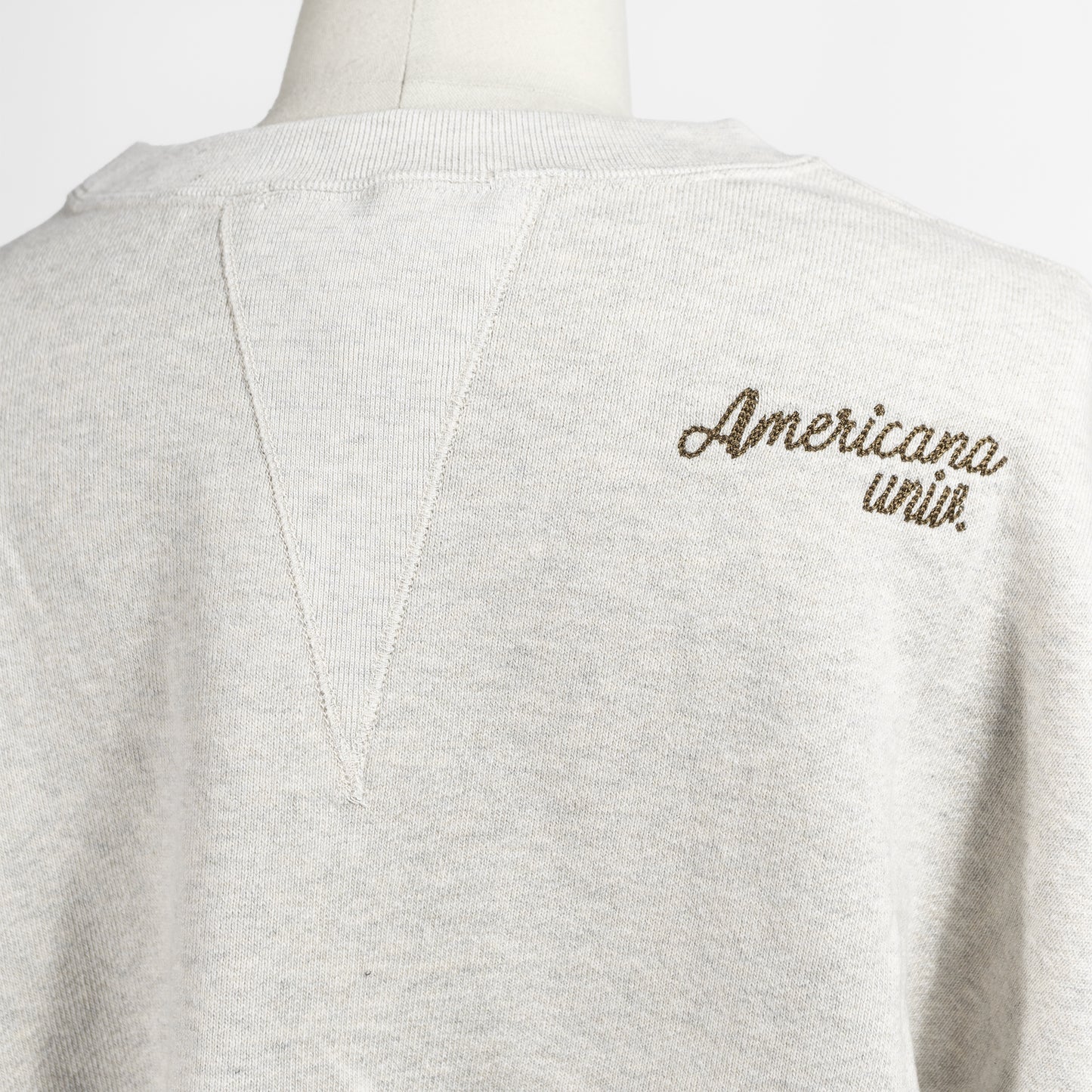 25AW AMERICANA クロップドカットオフスウェット BRF-736A/2