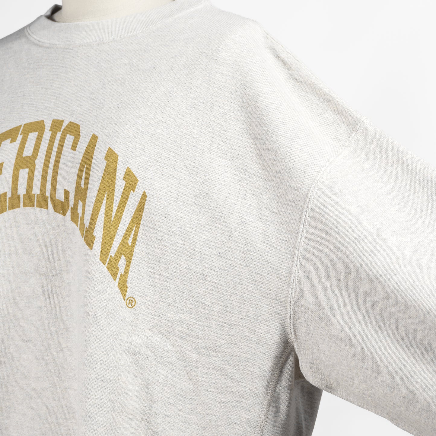 25AW AMERICANA クロップドカットオフスウェット BRF-736A/2