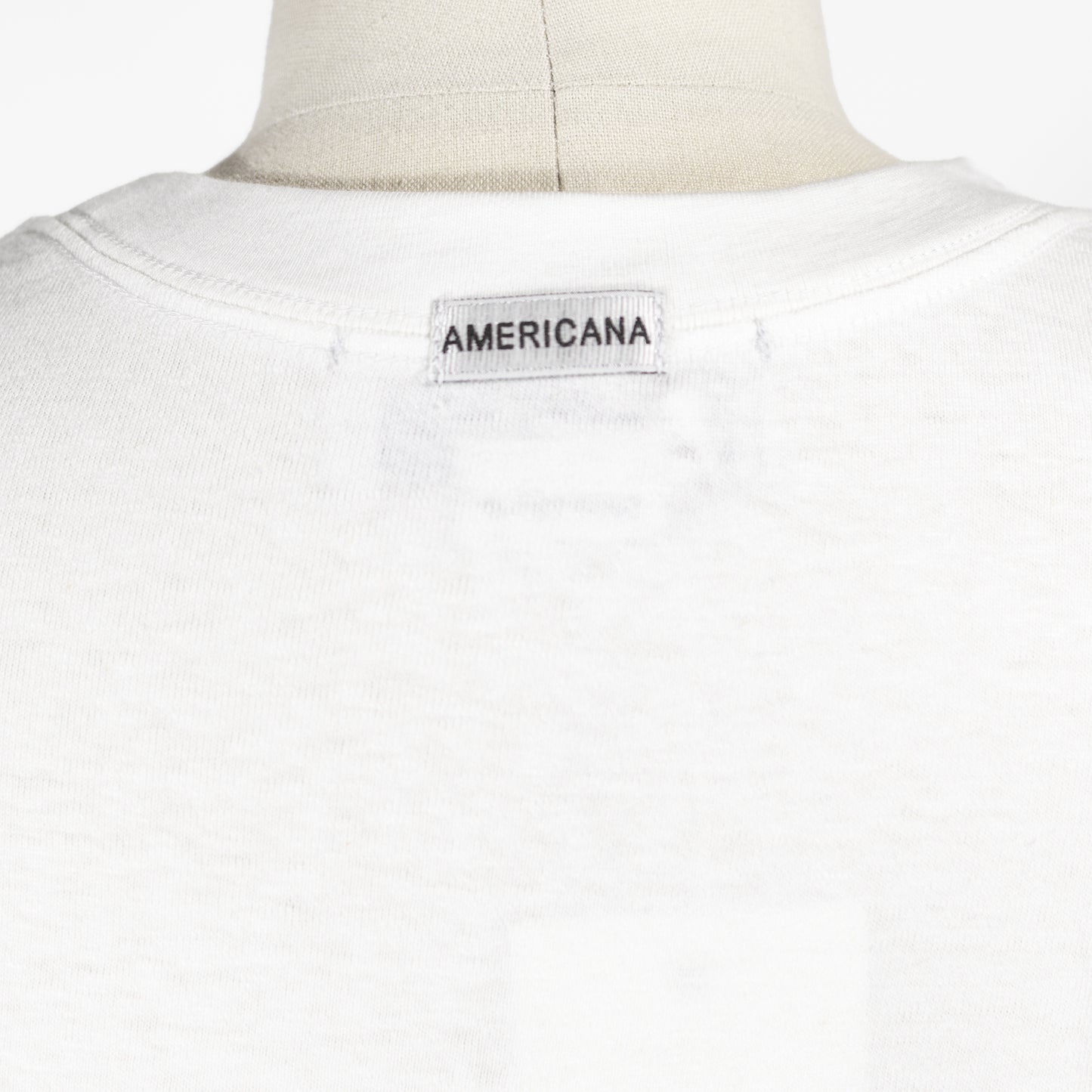 26SS AMERICANA ラフィー丸胴プリントT BRF-807A/1