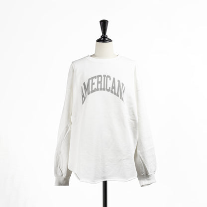 25AW AMERICANA USED加工ロングスリーブTシャツ BRF-783A/1