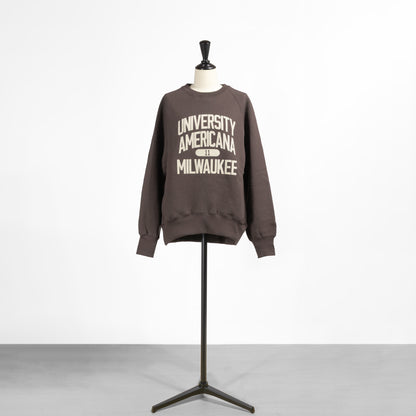25AW AMERICANA ボリュームスリーブ クルースウェット BRF-797A/2