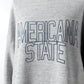 24AW AMERICANA 14G URAKE CROPPED WIDE SWEAT AMERICANA STATE