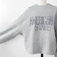 24AW AMERICANA 14G URAKE CROPPED WIDE SWEAT AMERICANA STATE