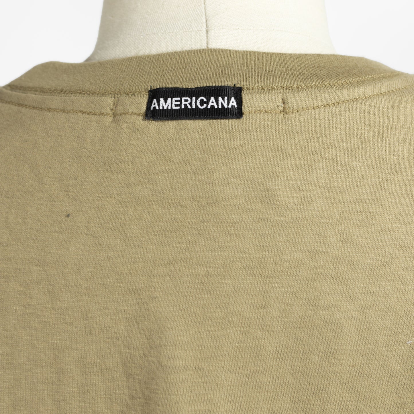 26SS AMERICANA ラフィー丸胴プリントT BRF-848A/1