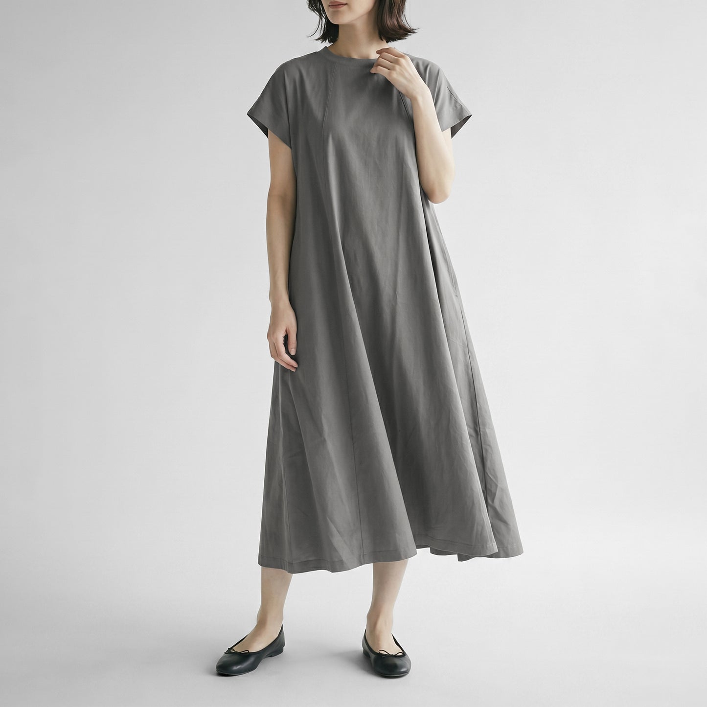 26SS BATONER イノセントコットン シグネチャーカットワンピース BN-26SL-058