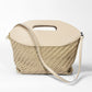 25SS VIAMAILBAG FLEUR SUEDE コンビショルダーバッグ