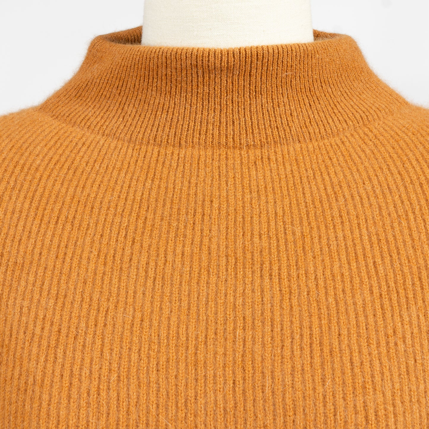 BATONER カシミヤフォックス フィンガーホール ビッグモックネック BN-22FL-043