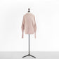 BATONER CASHMERE FOX FINGER HALL BOAT NECK TUNIC