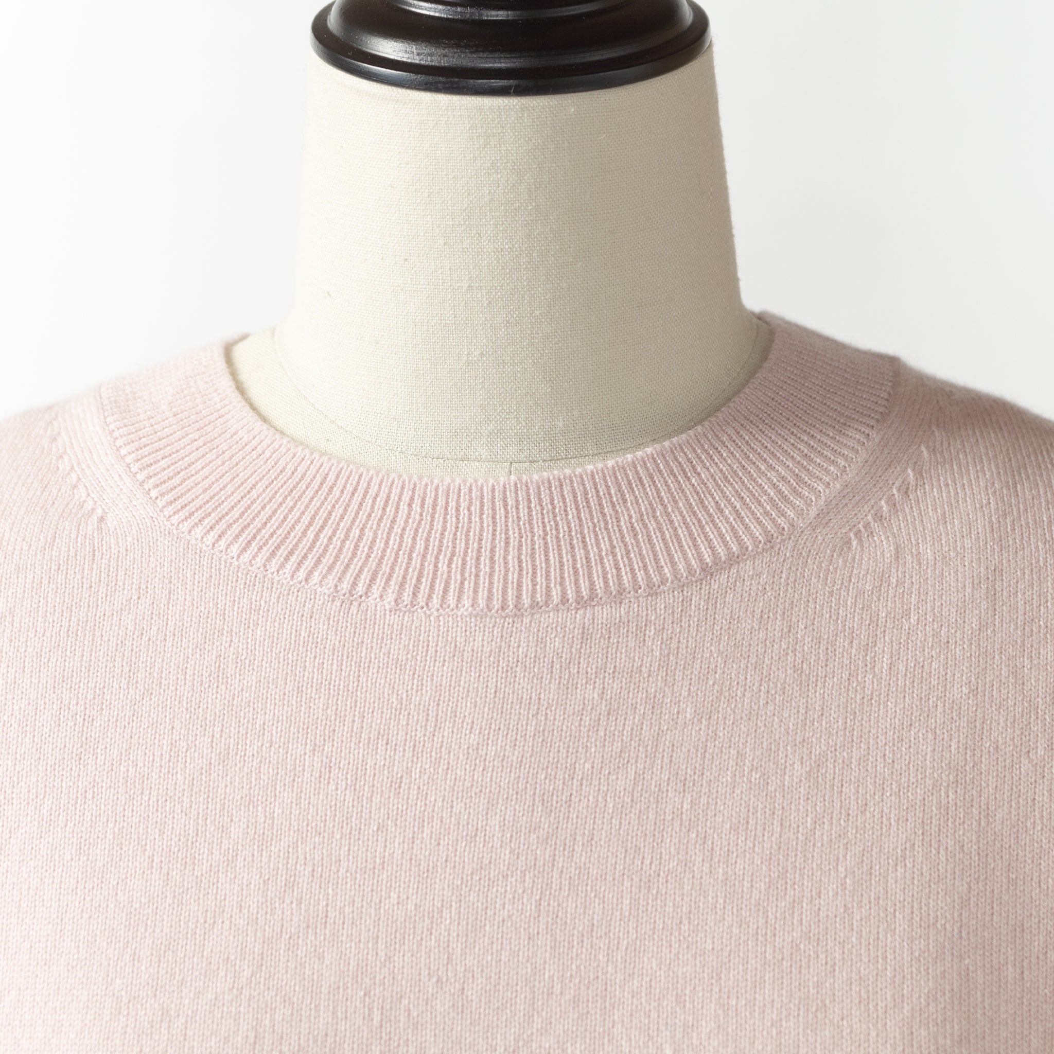 24SS BATONER CASHMERE SILK CREW NECK