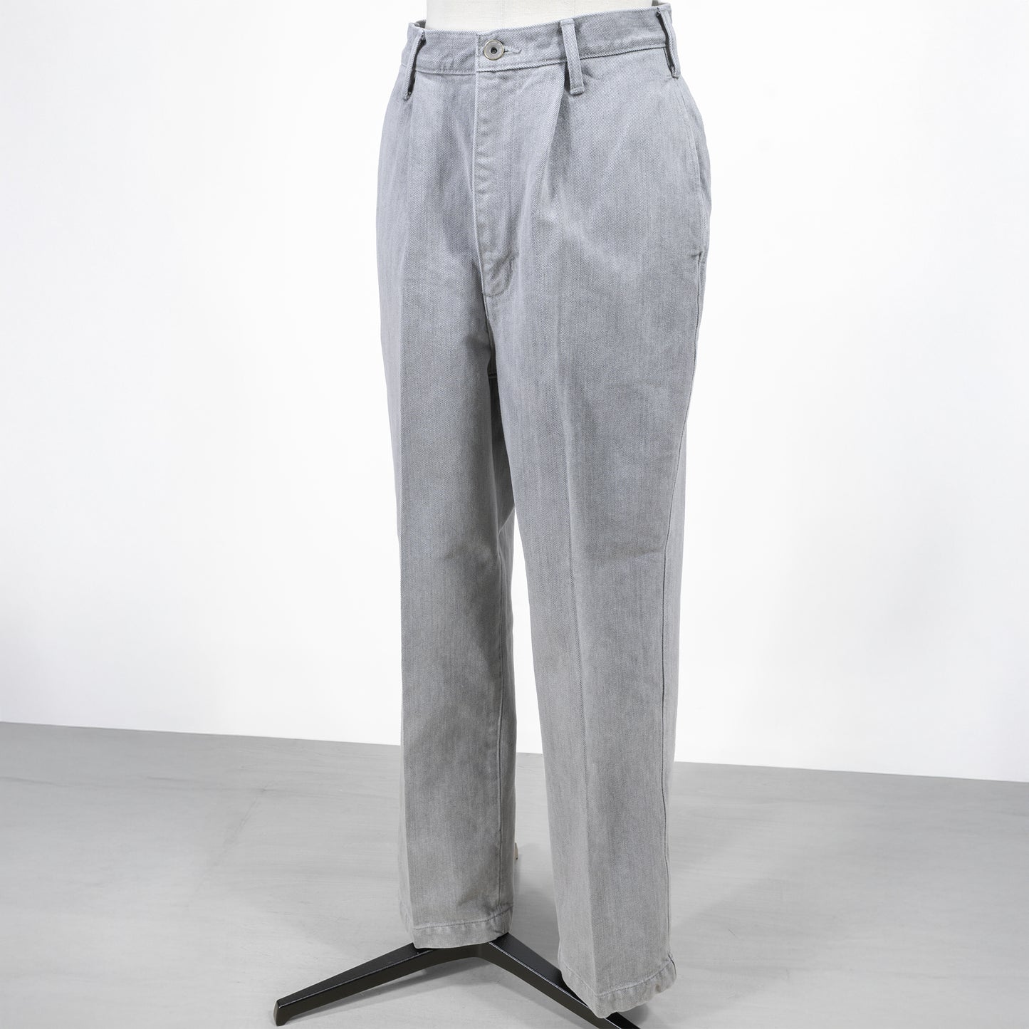 26SS BATONER ワンタックデニムトラウザーズ エクストラウォッシュ BN-EY-004