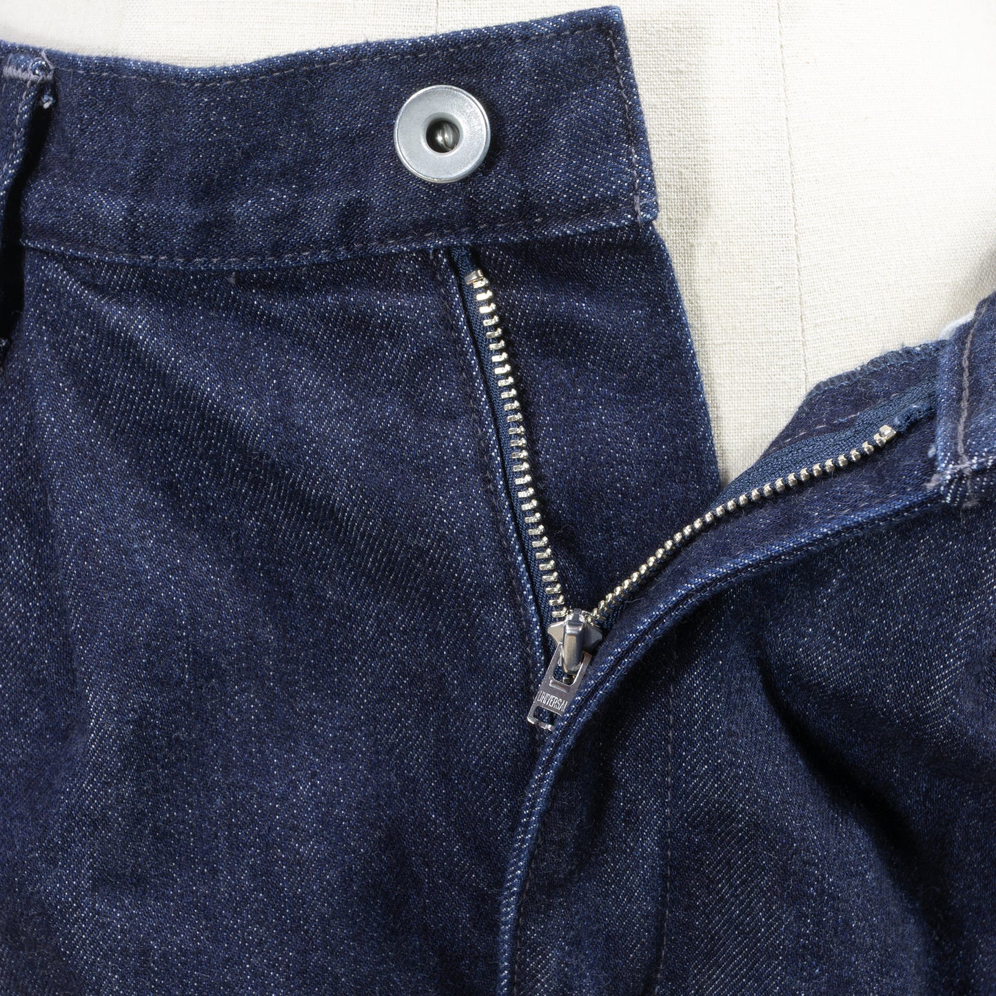 26SS BATONER ワンタックデニムトラウザーズ ワンウォッシュ BN-EY-002