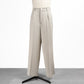 26SS BATONER MEN 落ちわたリネンホップサック ワンタックトラウザーズ BN-26SM-037
