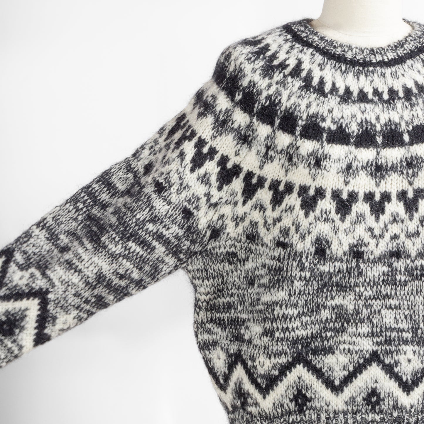 25AW BATONER モヘアノルディッククルーネック BN-25FL-049