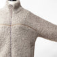 24AW BATONER MEN SHETLAND BOA KNIT BLOUSON