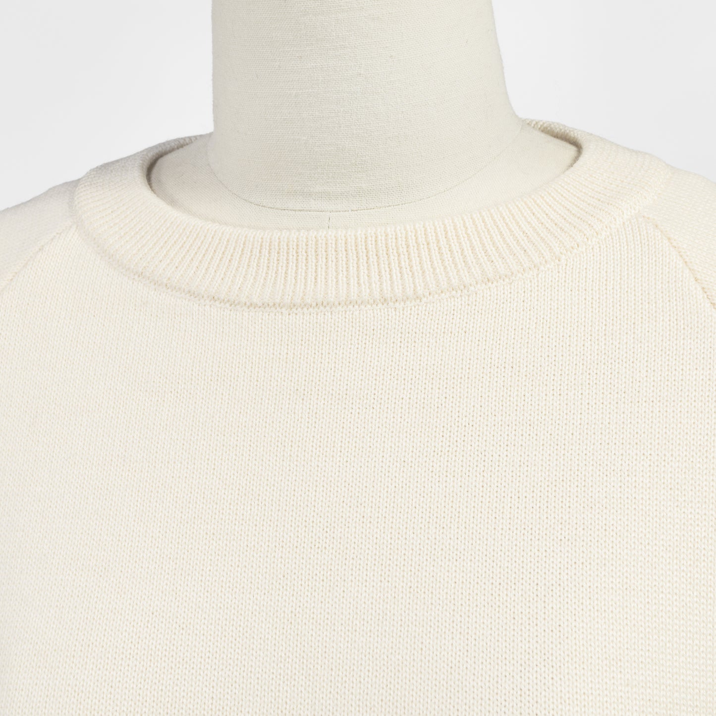 BATONER ソリッドウール ダブルフェイスクルーネック BN-24FL-036