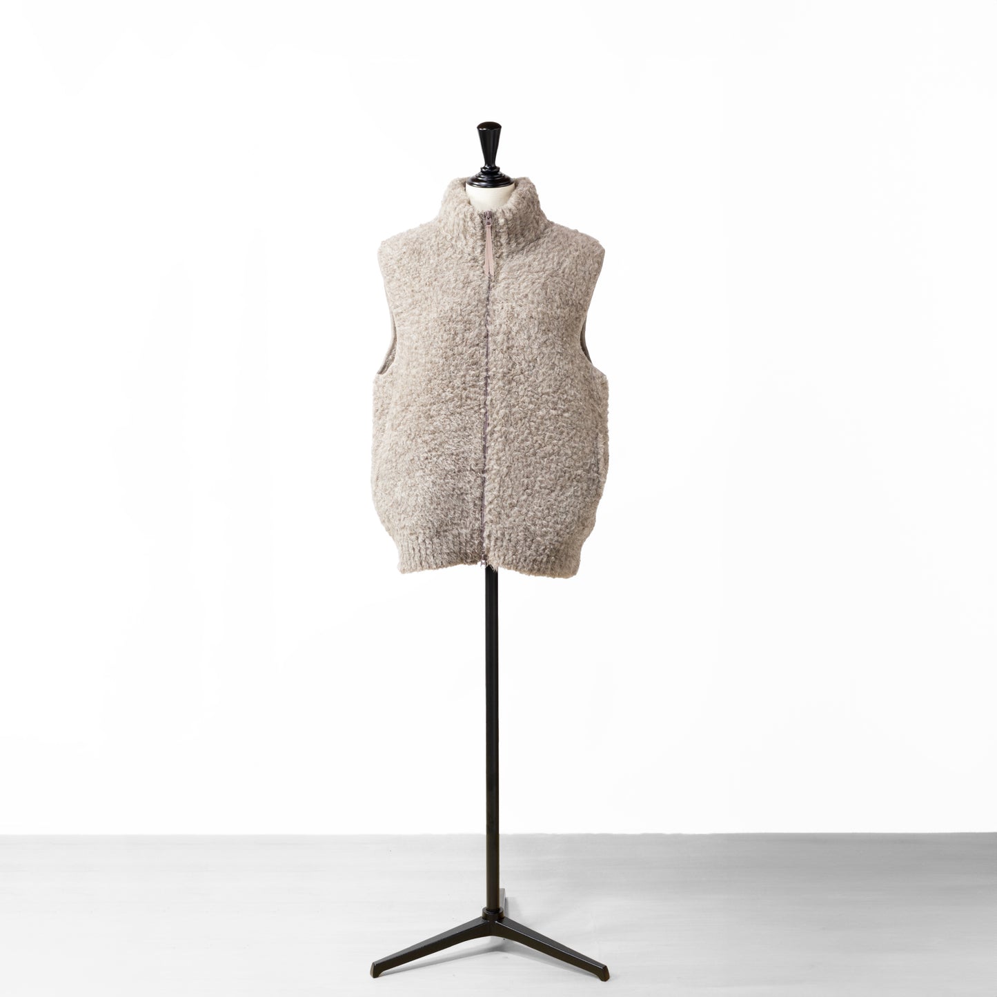 24AW BATONER MEN SHETLAND BOA KNIT VEST