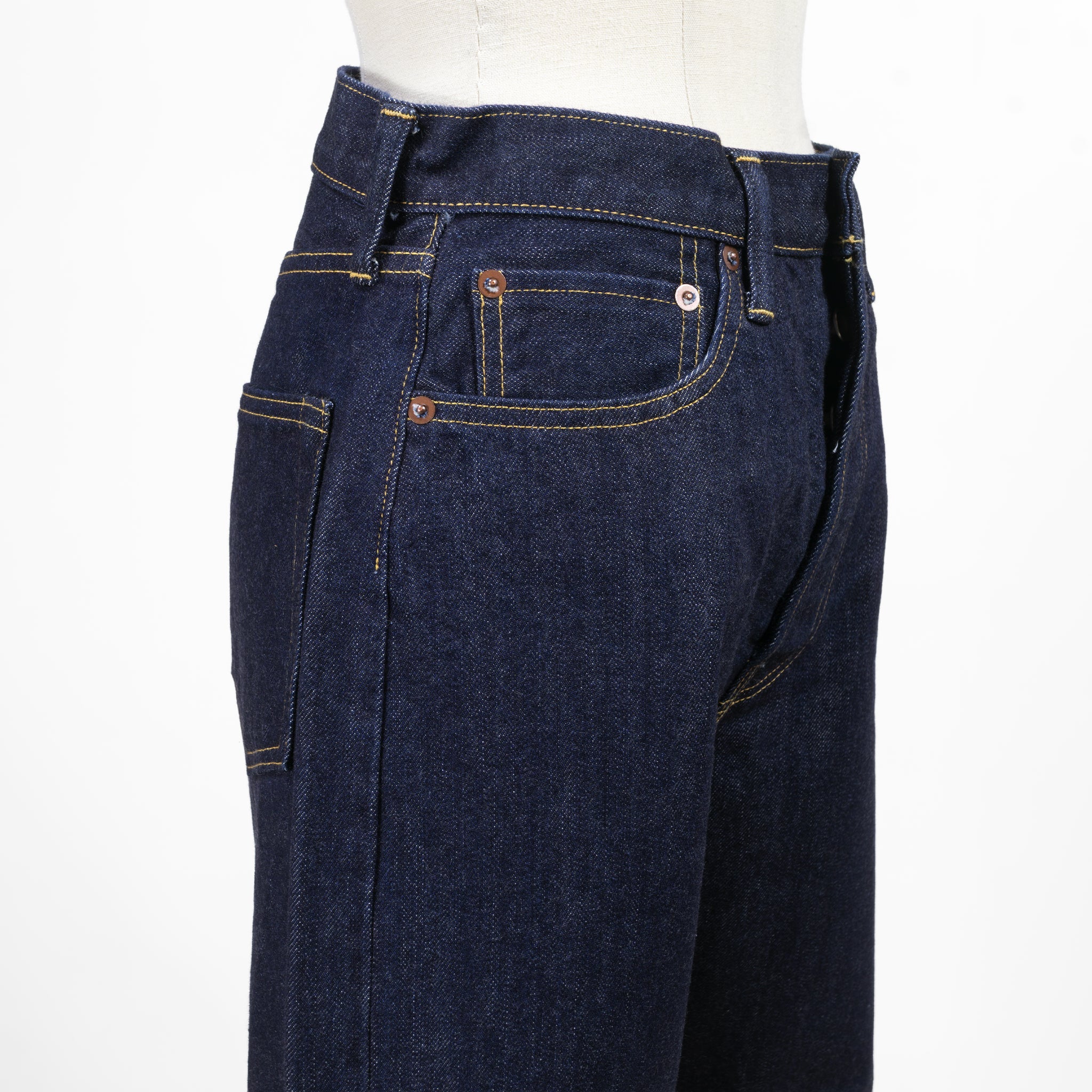 ONTADE公式｜BATONER バトナー SELVEDGE 5POKETS DENIM PANT ONE WASH