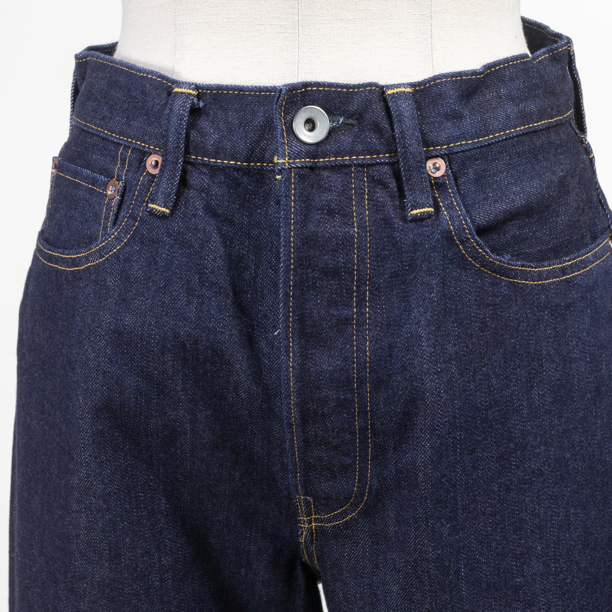 ONTADE公式｜BATONER バトナー SELVEDGE 5POKETS DENIM PANT ONE WASH