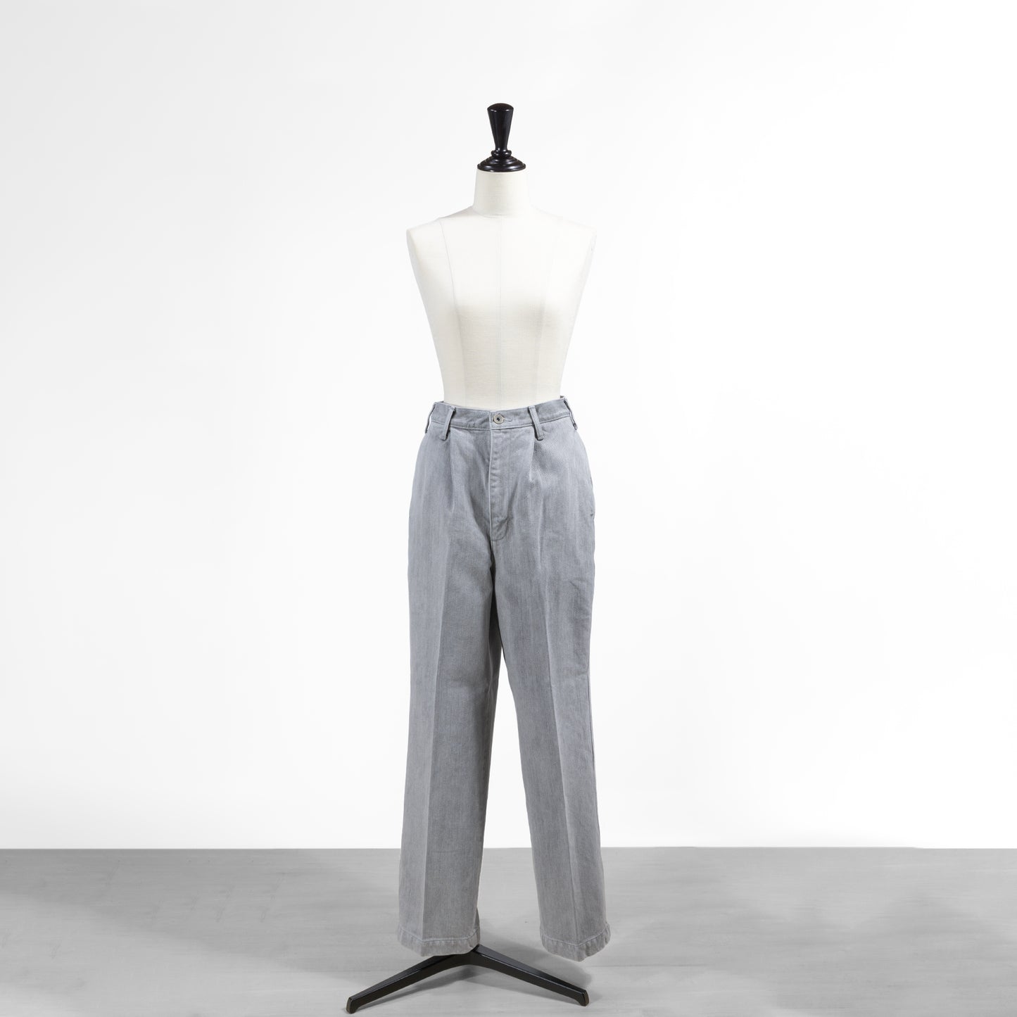 26SS BATONER ワンタックデニムトラウザーズ エクストラウォッシュ BN-EY-004