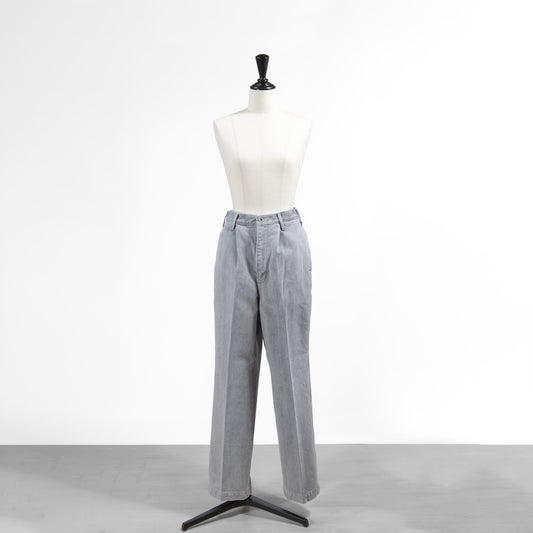 26SS BATONER ワンタックデニムトラウザーズ エクストラウォッシュ BN-EY-004