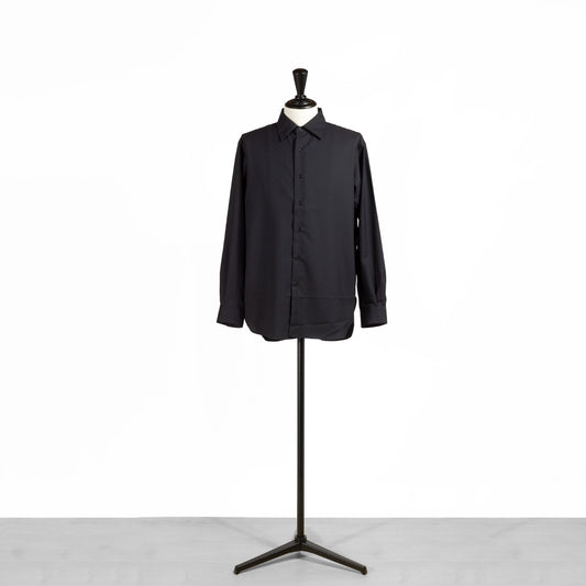 25AW BATONER ユーティリティウール レギュラーカラーシャツ BN-25FM-013