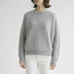 24AW BATONER CASHMERE FOX FUR CREW NECK